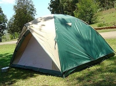 Billede af et telt.